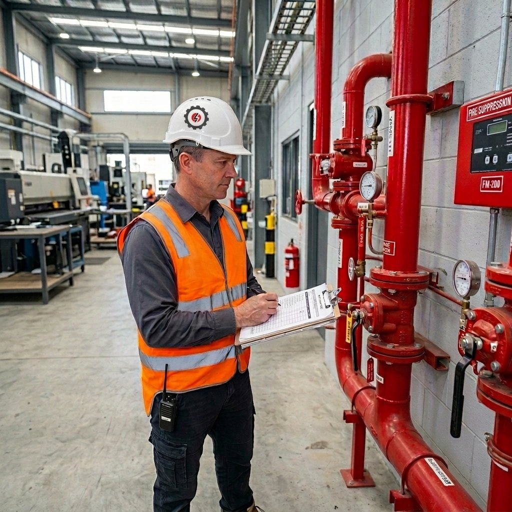 Engenheiro Electric Fire em campo